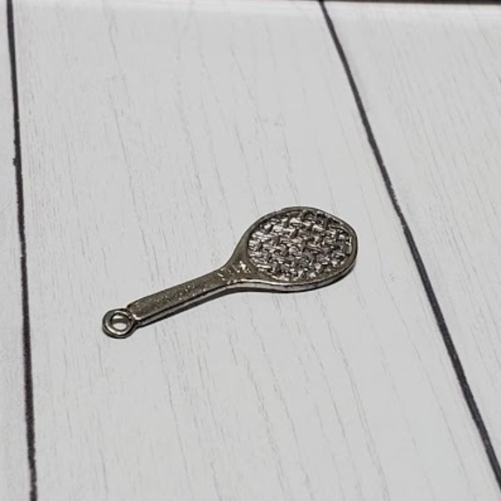 Vintage Beau Sterling Silver Tennis Racket Charm